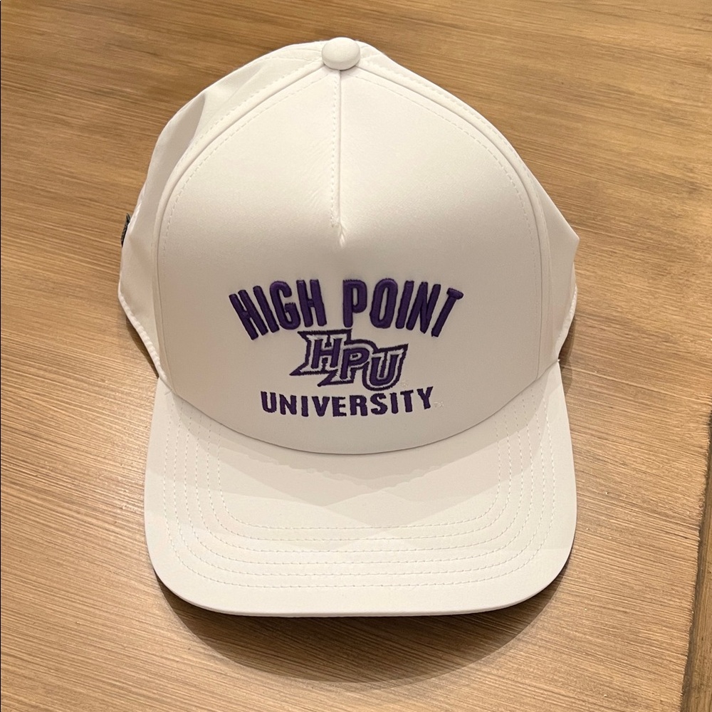 High Point University White Cap